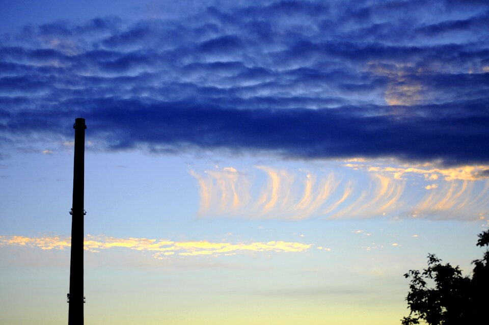 Chimney evening scenery