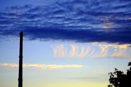 Chimney evening scenery