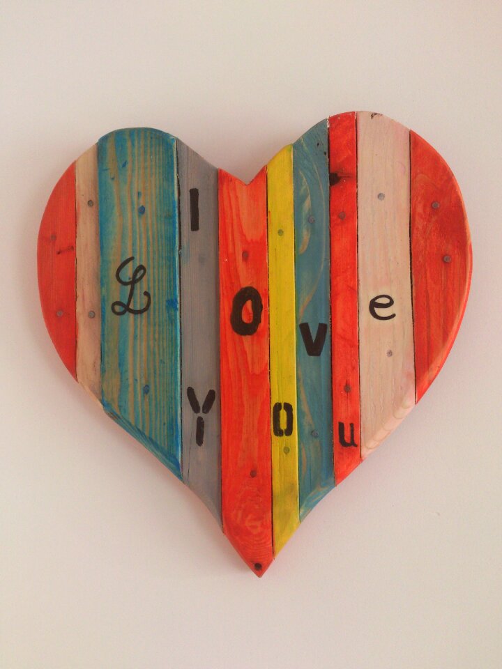 Decoration i love you box
