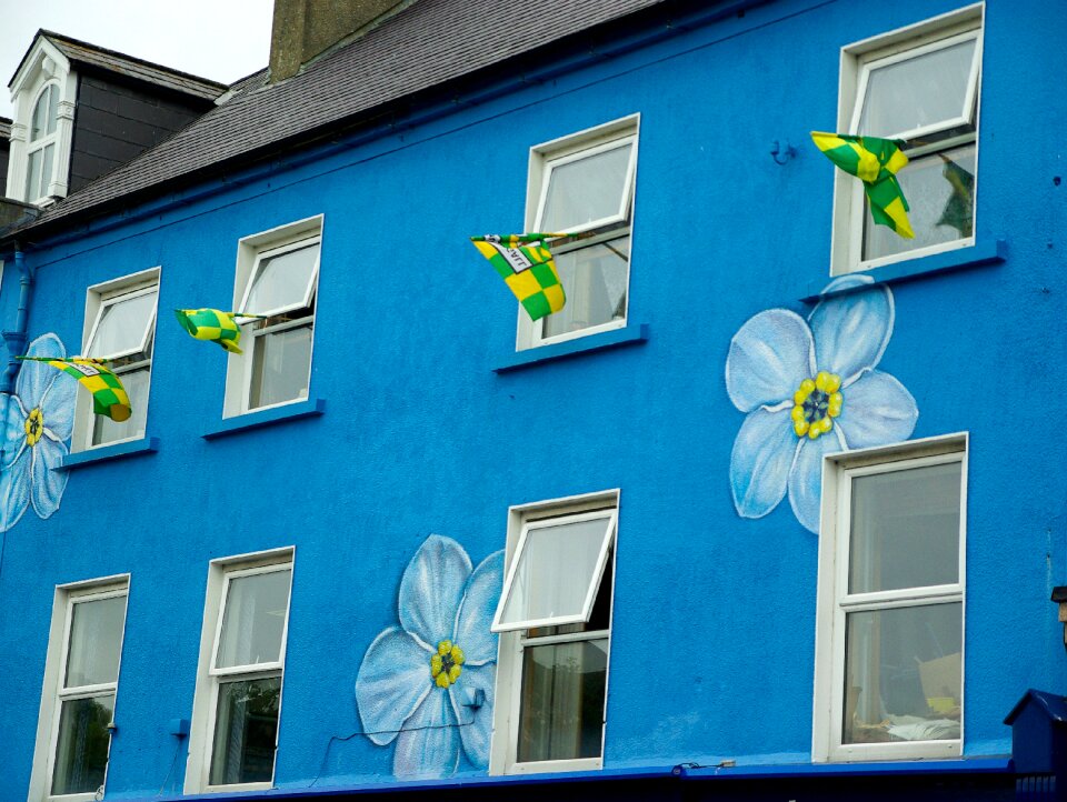 Galway facade house painted