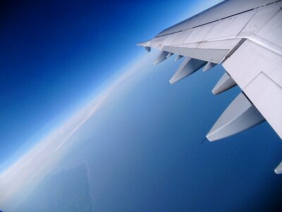Flight travel air photo