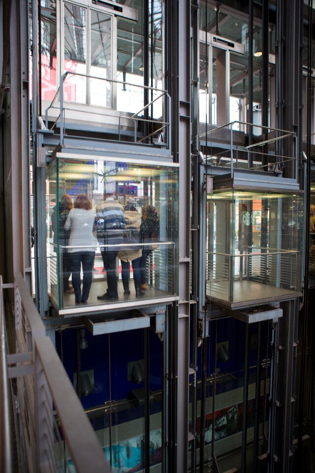 Steelwork aluminium glass