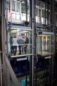 Steelwork aluminium glass