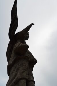 Statue angel church