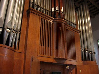 Church organ instrument church music