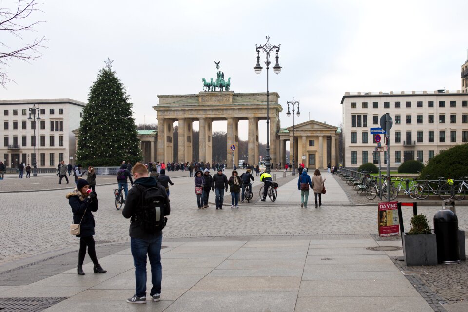 Pedestrians students tourists