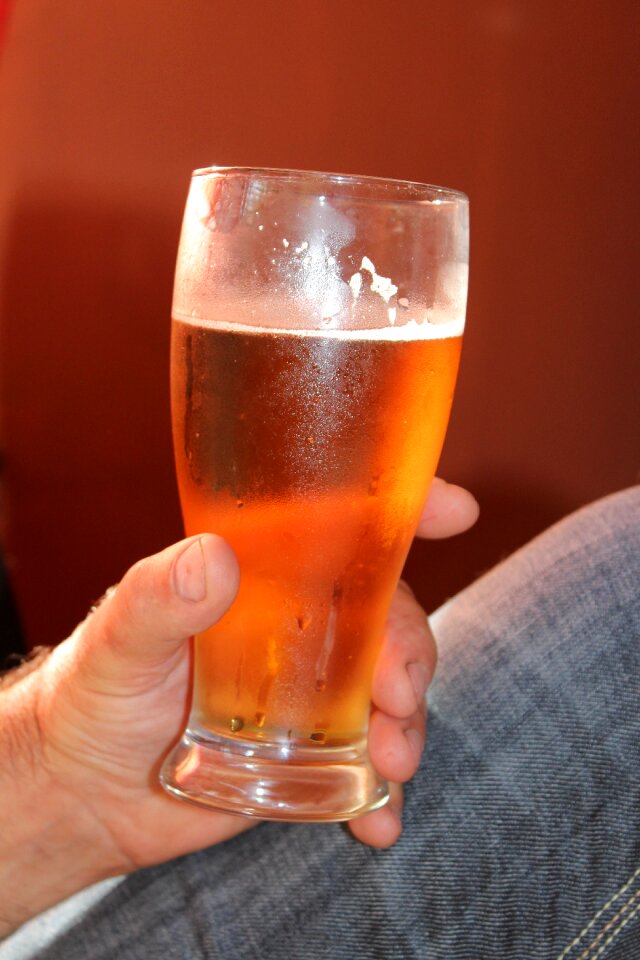 Beer cold refreshment