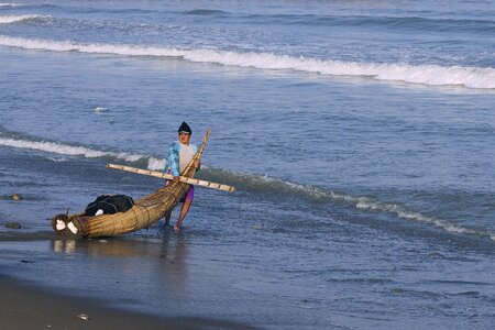 Torta de cabello fisherman ocean