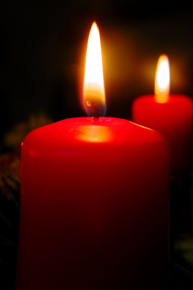 Cozy red advent