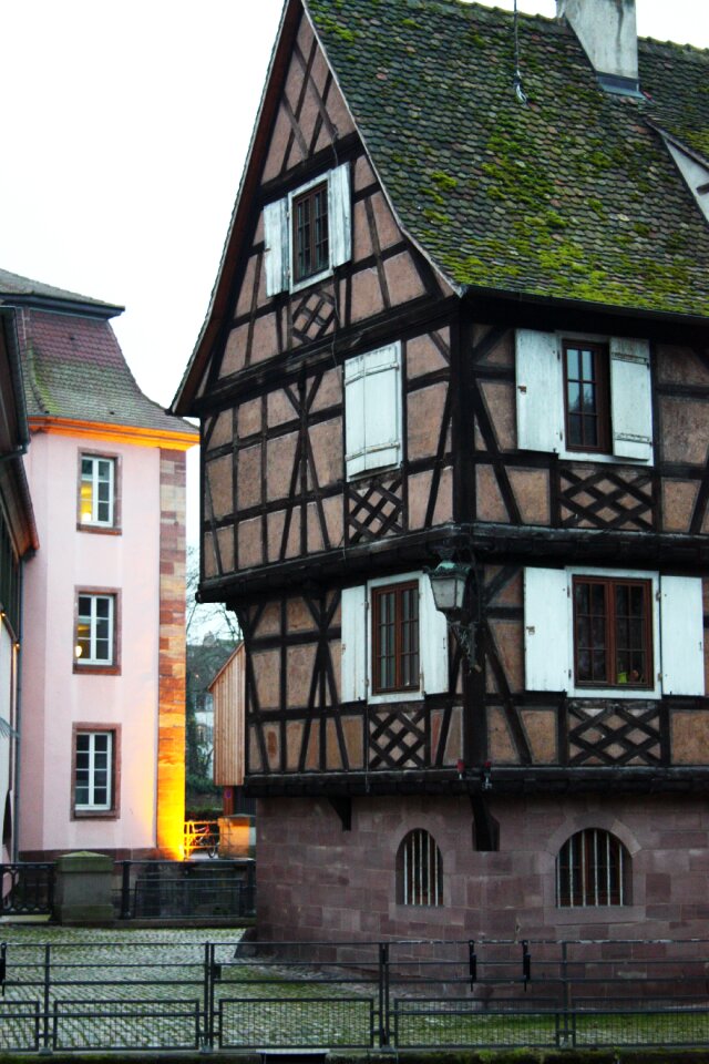 Strasbourg heritage house facade