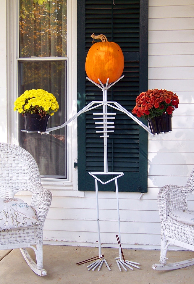 Fall halloween flowers