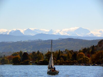 Boat lake water