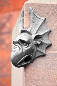 Gargoyle alsace cathedral