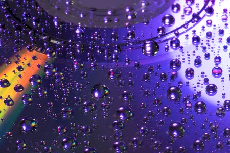 Drop of water drip computer
