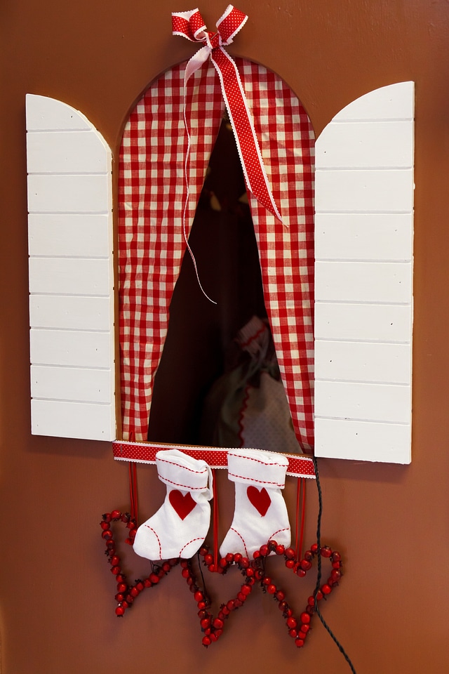 Santa sock stocking