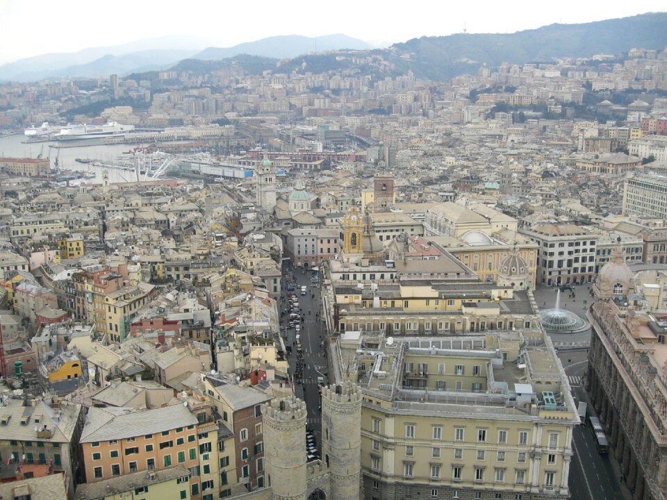 Overview city center