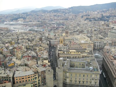 Overview city center