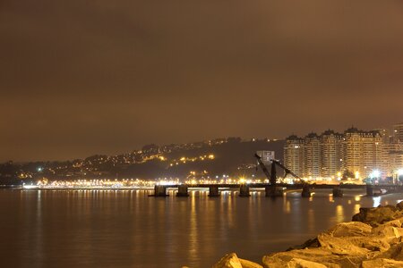 Viña del mar landscape city photo