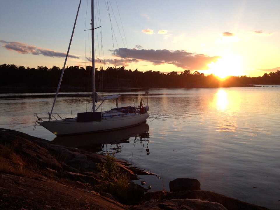 Sweden summer night