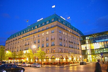 Building places of interest hotel adlon photo