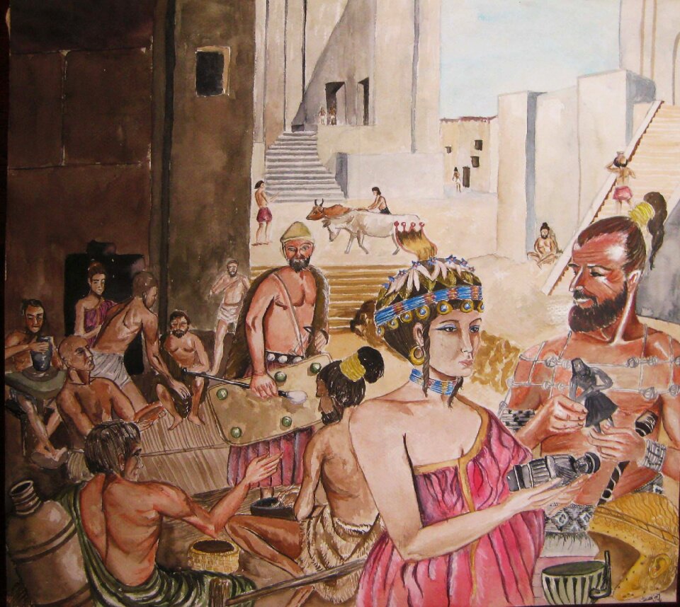 Antique artwork artistic