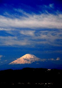Mt fuji sky glorious photo