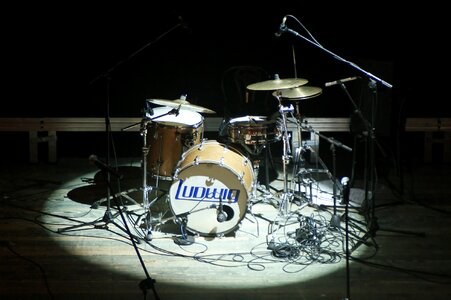 Percussion drums scene
