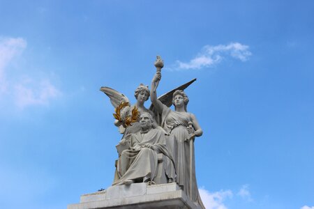 Figure sculptures monument photo