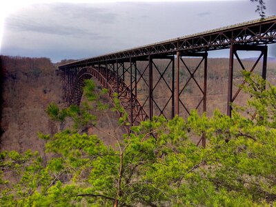 Tall bridge landmark