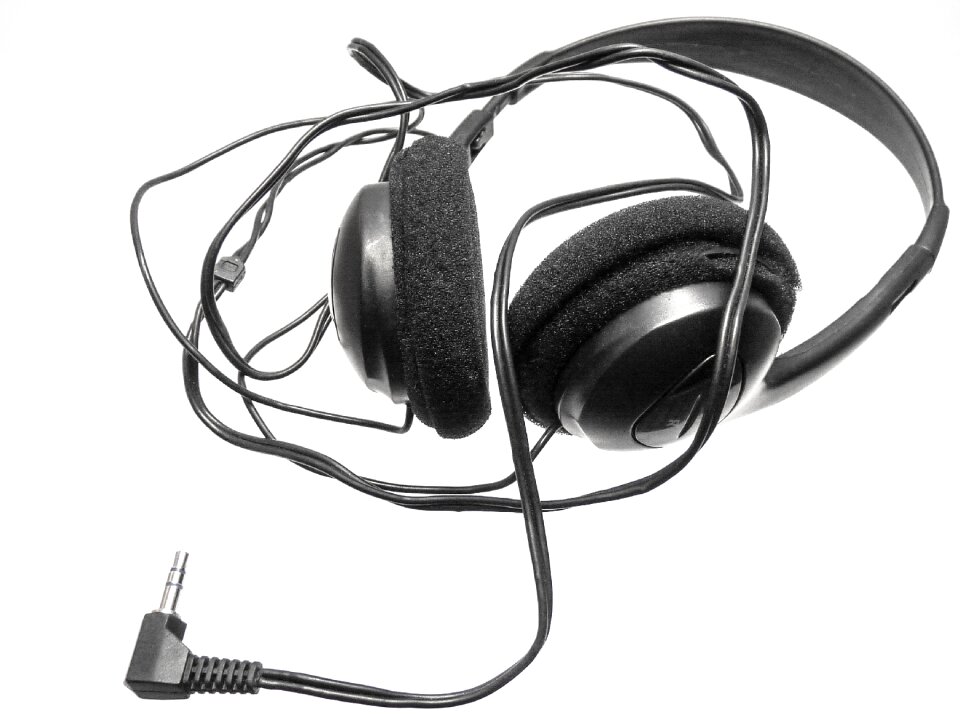 Headset sound black