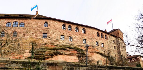 Middle ages tower castle wall