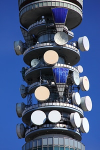 Communication connection dish