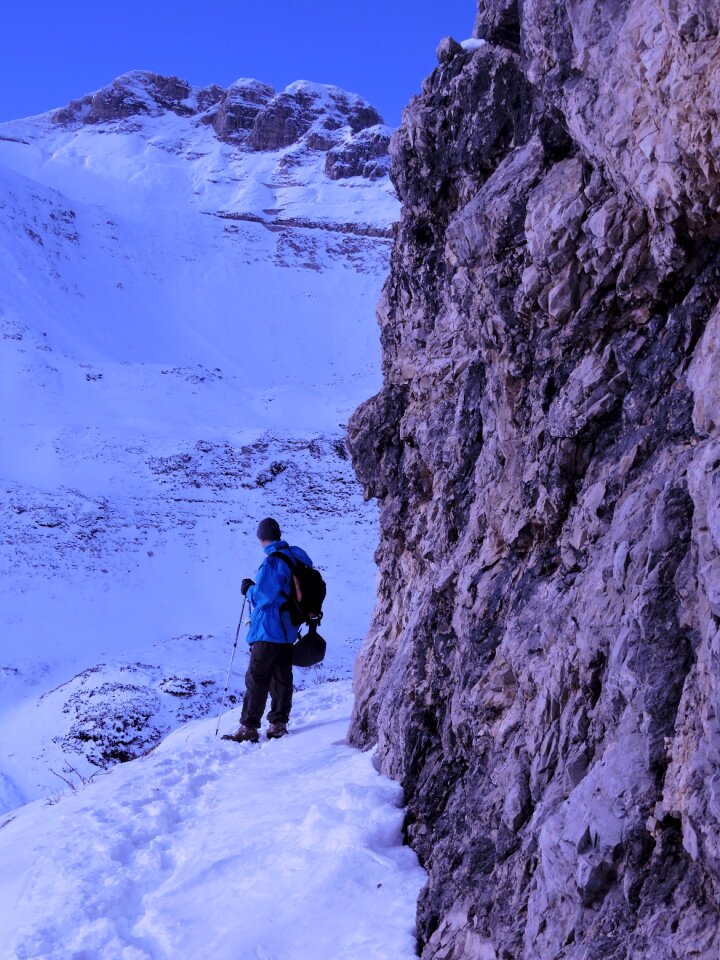 Mountain mountaineering rock