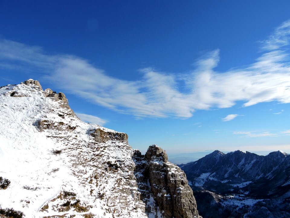 Carega italy clouds photo