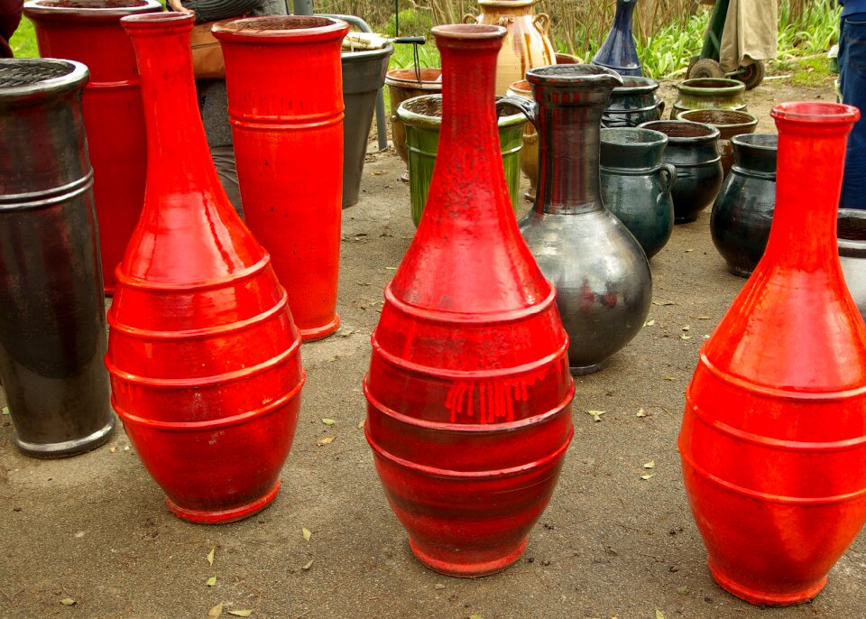 Artisan pottery terracotta