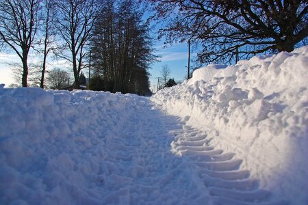 Traffic delays drifting snow new zealand photo