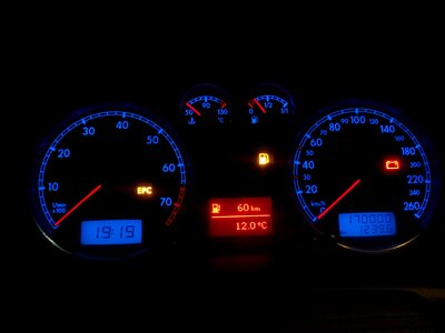 Blue red light