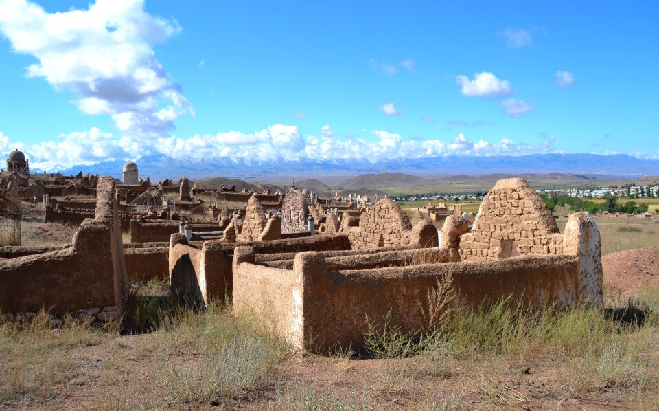 Cemetery muslim graves