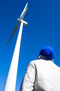 Renewable energy wind turbine wind energy photo