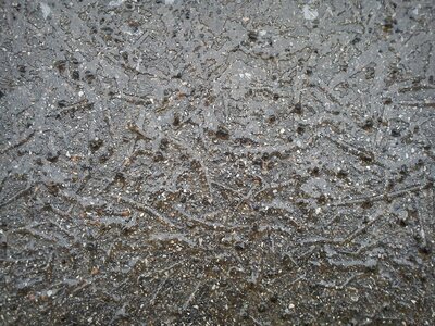 Gravel winter cold