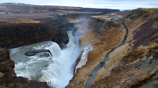 Waterfall landmark