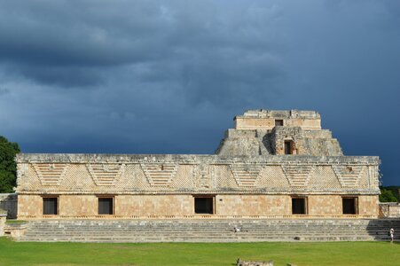 Pyramid aztec sunny photo