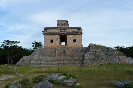 Architecture aztec sun photo