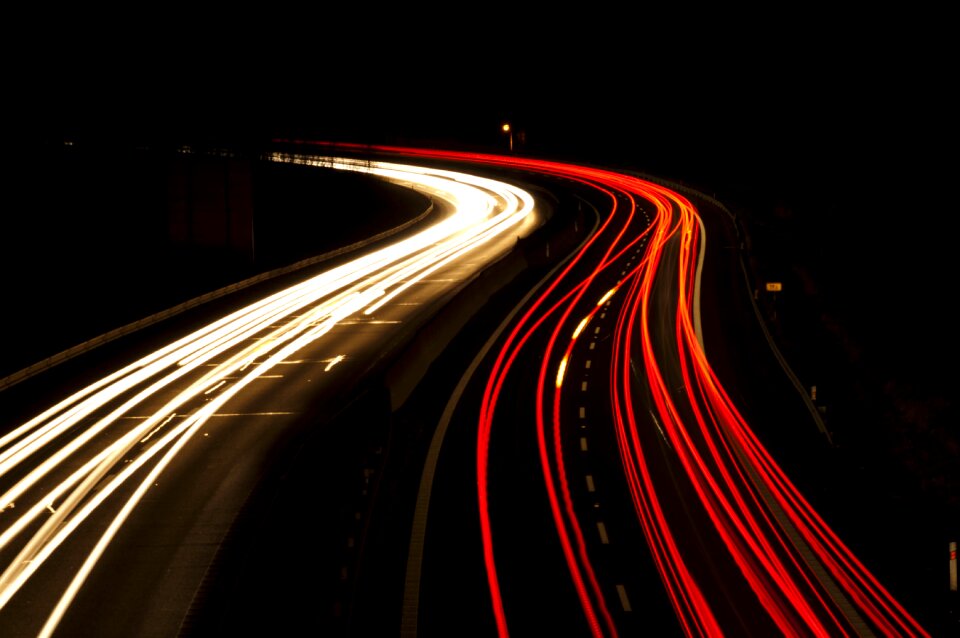 Long exposure long exposition night shot photo