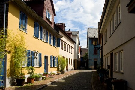 Fachwerkhäuser road alley