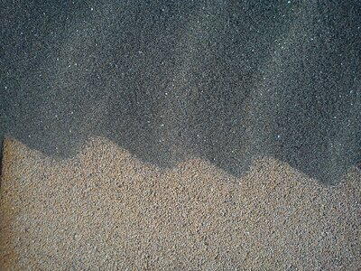 Dunes wind contrast photo