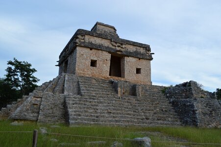 Architecture aztec sun photo