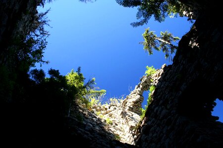 Castle ruins mystery