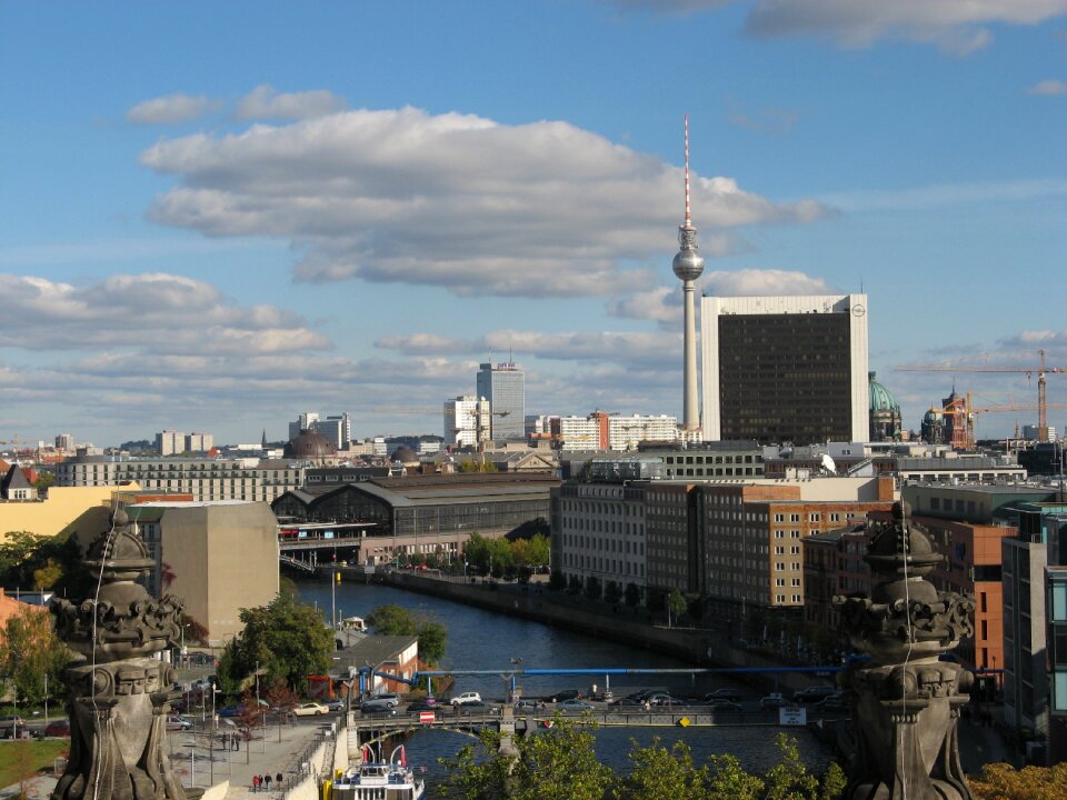 Berlin bundestag spree