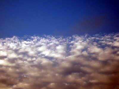 Cloud blue sky storm clouds